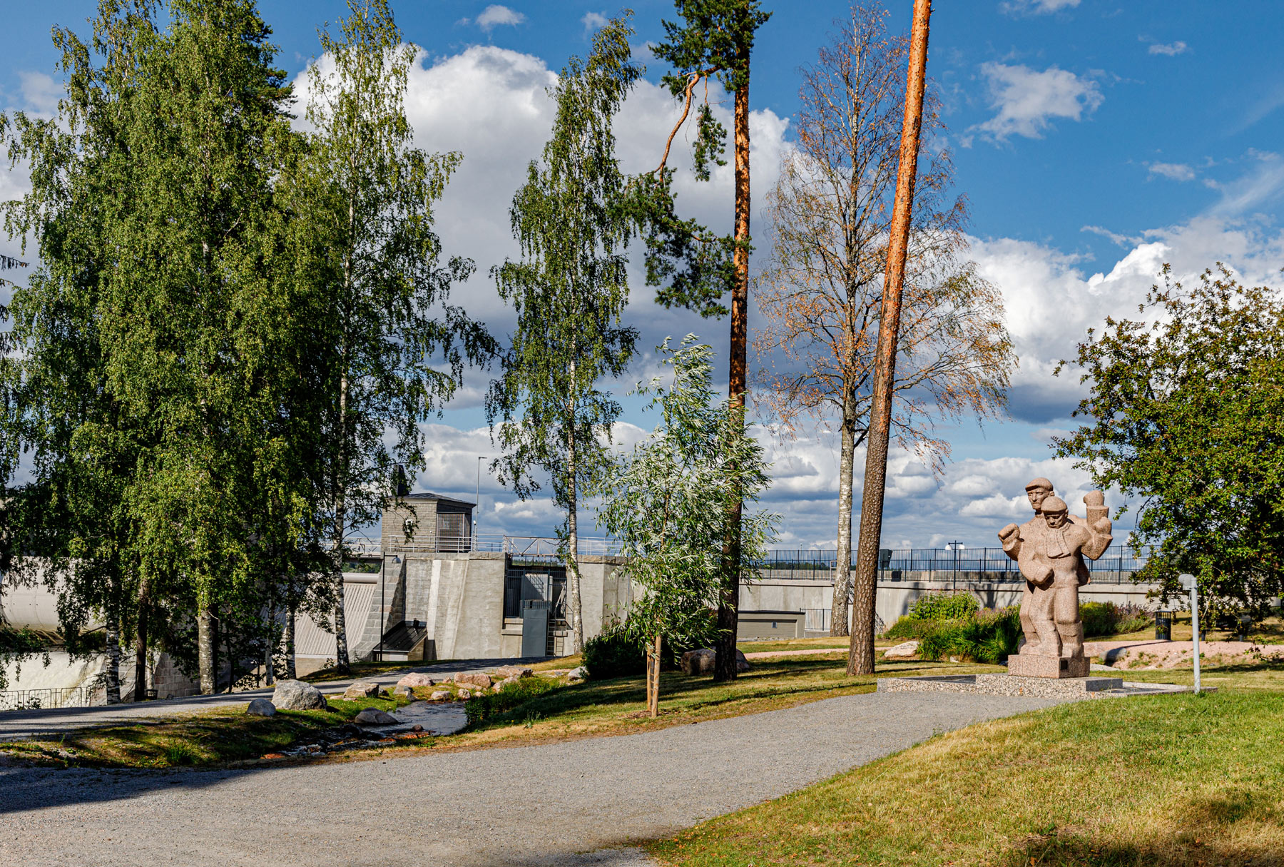 Imatra Rapids, Vuoksi River. Imatrankoski